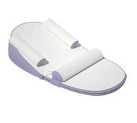 iuscacey Lit bébé Anti-Reflux - Inclinaison et Sangles réglables, Matelas en cocotier, Design Anti-roulement pour Nouveau-né et Tout-Petit,Violet