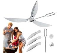IUSOT Kit de Nettoyage One-Touch 22-1/2 Pouces pour Weber, pièces de Rechange pour Grille sphérique Weber de 57 cm, résistant à la Chaleur et Design Robuste, Compatible avec Weber 7444, pour