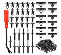 IUSOT Lot de 121 clips de fixation pour calandre Jeep Wrangler 2007-2022, Grand Cherokee 2005-2010 pour 6503598 Fender Flare & Rocker Moulding Clip en plastique