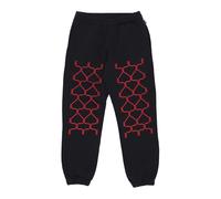 Iuter - Pantalon de Survêtement en Molleton Noir Taille Élastique - Homme - Pantalons - Noir - Taille: L