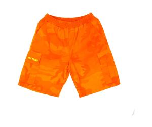 Iuter - Short Cargo Camo Orange Léger - Homme - Shorts - Orange - Taille: M