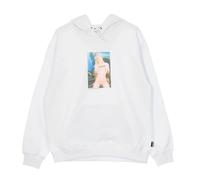 Iuter - Sweat à capuche léger avec impression - Homme - Sweatshirts et sweats à capuche - Blanc - Taille: XS