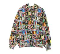 Iuter - Sweat à capuche léger avec impression intégrale - Homme - Sweatshirts et sweats à capuche - Multicolore - Taille: L