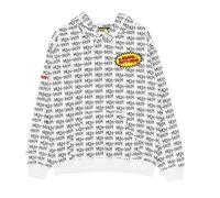 Iuter - Sweat à Capuche Léger Blanc All Over Print - Homme - Sweatshirts et sweats à capuche - Multicolore - Taille: L