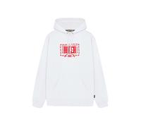 IUTER Sweat-shirt rouge sang / blanc, Taille S