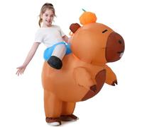 IUTOYYE Costume Capybara gonflable pour enfant - Costume de cochon d'eau gonflable pour Halloween, cosplay, fête
