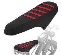 IUVWISN Housse de siège de vélo électrique antidérapant en PVC Souple pour vélo électrique Ridstar Q20 (Rouge)