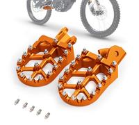 IUVWISN Repose-pieds de moto CNC plus larges pour Surron Sur Ron LBX E-Ride Pro SS/SR/S Talaria Sting MX3/R MX4 ERide Pro SS 2.0 3.0 électrique Dirt Bike Orange