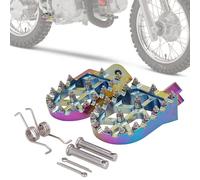 IUVWISN Repose-pieds de moto plus larges CNC pour CRF 110 CRF110F 2013-2022 CRF125F 2014-2023