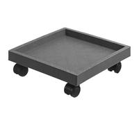 IUVYTA Chariot à Plantes à Plateau carré Support de Pot de Fleurs avec brouette à roulettes Porte-éponge Jardinière Roulette Palette Poussette pour Pot