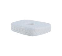IUVYTA Coussin Piercing Oreiller d'oreille, Trou, Oreiller de Couchage, Protection(Star White,M(32x25x6.5cm))