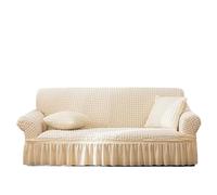 IUVYTA Couverture De Canapé-Lit avec Jupe Housse de canapé à Bulles, Tissu élastique Tout Compris, Housse Universelle for Toutes Les Saisons(Color 2,305-360cm 1pc)