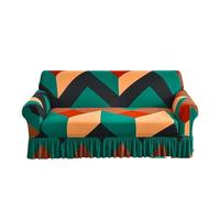 IUVYTA Couverture De Canapé-Lit avec Jupe Housse de canapé Extensible avec Jupe, Lavable, imprimée, élastique en Bas, for Le Salon(Color 13,2-Seater 145-185cm)