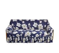 IUVYTA Couverture De Canapé-Lit avec Jupe Housse de canapé Extensible avec Jupe, Lavable, imprimée, élastique en Bas, for Le Salon(Color 11,3-Seater 190-230cm)