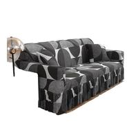 IUVYTA Couverture De Canapé-Lit avec Jupe Housse de Protection Extensible for canapé 1/2/3/4 Places(Color 16,L)