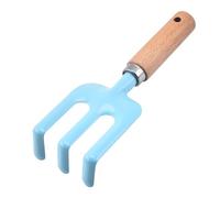 IUVYTA Fourche à Main Ensemble de 3 Outils Jardinage for Enfants « Petit Jardinier » : Manche en Bois Robuste, sûrs for, Couleurs Vives, for ameublir la Terre(12)