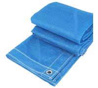 IUVYTA Hauteur 0,8 m-1,2 m 3 Pieds Balcon Terrasse Clôture Sécurité Filet de confidentialité Couverture de Jardin Filets de clôture pour Jardin, Balcon, Piscine(Lake Blue,0.8mx1m)
