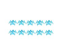 IUVYTA Lot de 10 Tees de Golf en Plastique for entraînement sur Gazon et Practice, Usage intérieur et extérieur(S Blue)