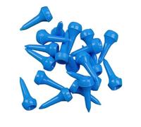 IUVYTA Lot de 30 Tees de Golf en Plastique de 34 mm, 4 Couleurs, Porte-balles(Blue)