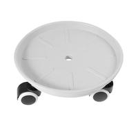 IUVYTA Plateau de Base de Pot de Fleurs, Support de Pot de Fleurs Mobile avec roulettes, Support de Plaque de jardinière, Plateaux de Pot roulants pour Pot(1)