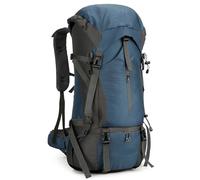 IUVYTA Sac à Dos De Voyage Sac À Dos D'alpinisme 70 L, De Sport Plein Air, Randonnée Étanche, Camping(Dark blue)