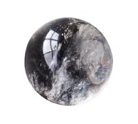 IUYIXWFP Boule de Cristal de Quartz Naturel, sphère de Cristal pour la décoration de la Maison et du Bureau, Boules de méditation de sphère de Cristal de guérison 3,8-4,2 cm,I