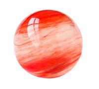 IUYIXWFP Boule de Cristal de Quartz Naturel, sphère de Cristal pour la décoration de la Maison et du Bureau, Boules de méditation de sphère de Cristal de guérison 3,8-4,2 cm,J