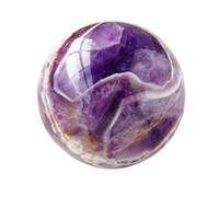 IUYIXWFP Boule de Cristal de Quartz Naturel, sphère de Cristal pour la décoration de la Maison et du Bureau, Boules de méditation de sphère de Cristal de guérison 3,8-4,2 cm,H