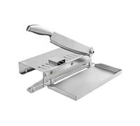 IUYIXWFP Coix manuelles Viande trancheuse, Maison de Coupe de Coupe en Acier Inoxydable ménage, côtelettes d'agneau de Poulet,Medium
