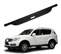 IUYTGTR Étagère Arrière Rétractable Coffre, pour SsangYong Rexton II W 2008-2017 Coffre Cover RéTractable Plage ArrièRe Chargement Panel Luggage ÉTagèRe ArrièRe