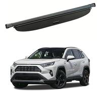 IUYTGTR Étagère Arrière Rétractable Coffre, pour Toyota RAV4 RAV-4 2019-2022 Coffre Cover RéTractable Plage ArrièRe Chargement Panel Luggage ÉTagèRe ArrièRe