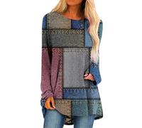 IUYTYSER Chemisier Femme Longue Hiver Pull Blanc Col V Surdimensionné Vente en Ligne Vêtement T-shirt Offre de Mes Commandes