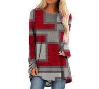 IUYTYSER Soldes Femme Top Ete Polo Manches Longues Pull Hiver Chaud Chic Fermeture Eclair Col V Coton Mes Commandes