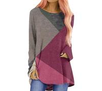 IUYTYSER Tee Shirt De Noël Femme Rigolo Pull Col V Coton Décontracté Tshirt