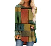 IUYTYSER Vetement Femme Solde Pull Tee Shirt Femme Col V Sweat Femme Oversize Pull Col Roulé Femme Marron Pull Noir Brillant Femme Pull Polyester Femme Mes Commandes en Cours