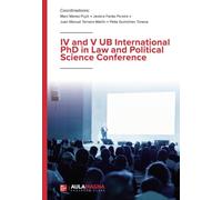 IV and V UB International PhD in Law and Political Science Conference