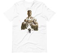 Ivan Drago Dolph Lundgren Boxing Mountain Tee Short-Sleeve Unisex T-Shirt White M