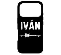 Iván Guitare Battement De Coeur Musique Guitariste Coque pour iPhone 17 Pro