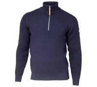 Ivanhoe of Sweden - Moritz Half Zip - Pull en laine - S - navy
