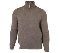 Ivanhoe of Sweden - NLS Elm Half Zip - Pull en laine - S - nutmeg