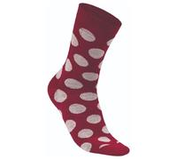Ivanhoe of Sweden - Wool Sock Dot - Chaussettes en laine mérinos - EU 43-46 - red bud