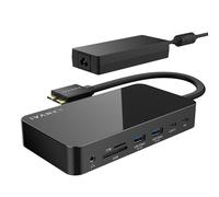 iVANKY 12-en-2 Station d'accueil MacBook USB C avec Alimentation 150W | Double 4K@144Hz Dock USB C pour MacBook M5/M4/M3/M2/M1 Pro/Max, 2*HDMI 2.0, 6*USB 5Gbps, 96W PD, SD/TF, Audio