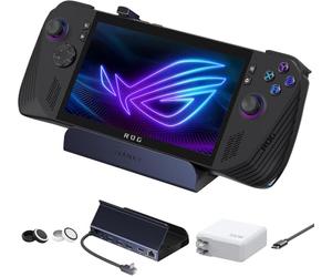 iVANKY 8-en-1 Dock ROG Ally/ROG Ally X avec Chargeur PD 100W, Steam Deck/Legion Go Station d'accueil avec HDMI 2.1 4K@144Hz, 3 Ports USB-A 3.0, Charge USB-C 100W, Ethernet 1Gbps