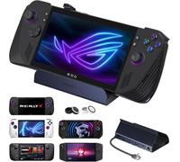 iVANKY 8-en-1 Dock ROG Xbox Ally X avec HDMI 2.1 4K@144Hz, 3 Ports USB-A 3.0, Charge USB-C 100W, Ethernet 1Gbps, Station d'accueil Compatible avec ASUS ROG Alloy X/Legion Go/Valve Steam Deck