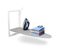 Ivation Planche à Repasser Murale | Station de Repassage Pliable 91,9 x 30,9 cm pour Maison, Appartement et Petits espaces | Planche Pliante Robuste, Levier à dégagement Facile, Housse en Coton