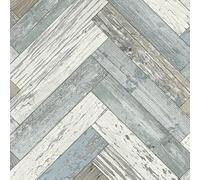 IVC bvba Sol Vinyle First - Imitation parquet usé Chevron coloré - 3 x 5m