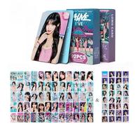 IVE 60 cartes photo + 32 autocollants 92 cartes postales laser "Dive" Wonyoung Yujin Leeseo Liz Gaeul Rei Cartes photo (Alive)
