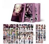 IVE 60 Cartes Photo + 32 Autocollants 92 Cartes Postales Laser 'Dive' Wonyoung Yujin Leeseo Liz Gaeul Rei Cartes Photo (Switch)