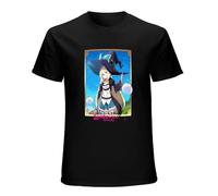 I've Been Killing Slimes F 300 Years and Maxed Out My Level Anime O-Neck 100% Cotton Short Sleeve Unisex T-Shirt XXXL