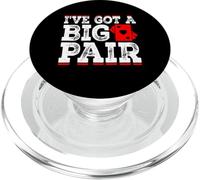 I've Got A Big Pair PopSockets PopGrip pour MagSafe